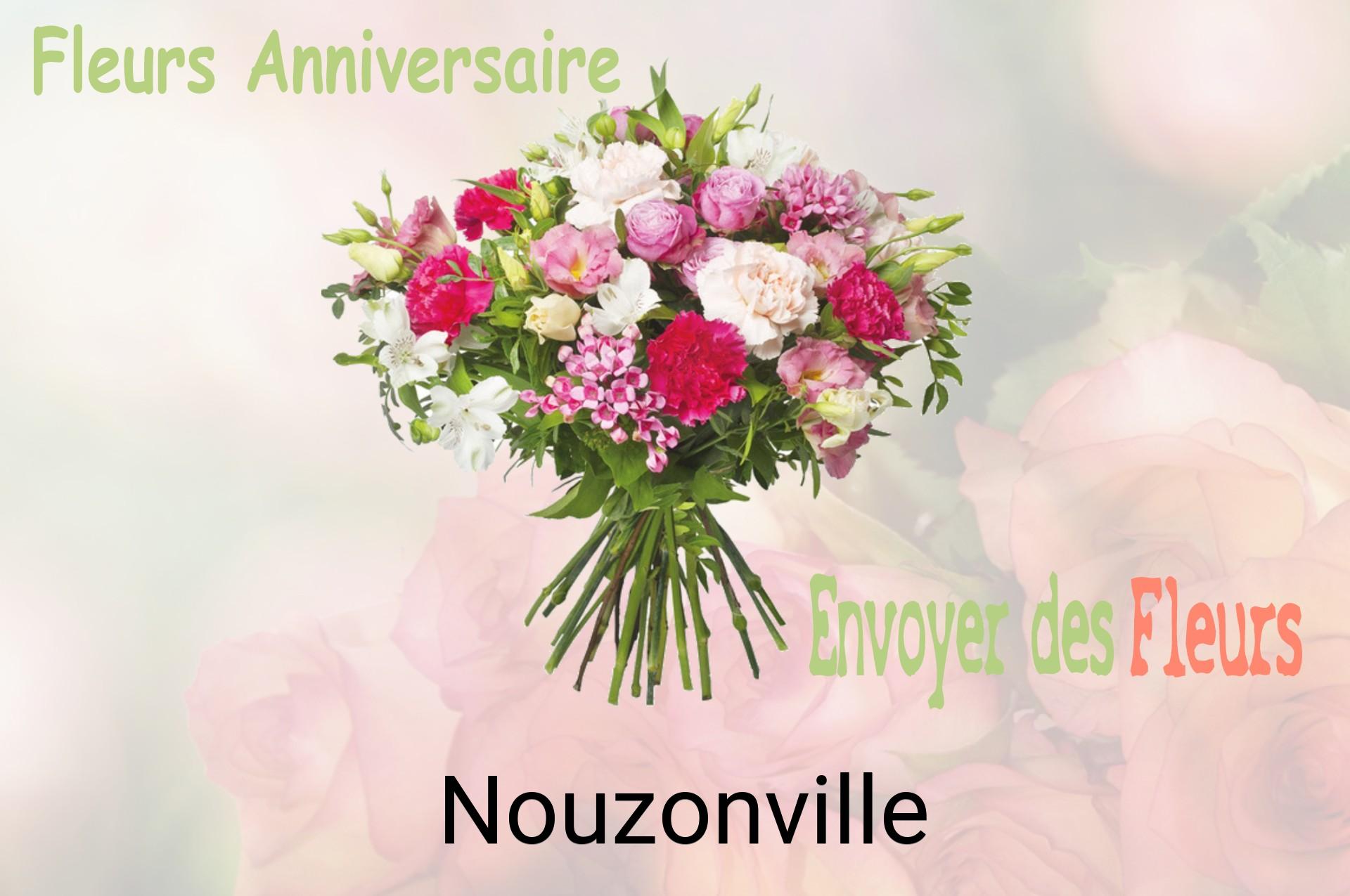 Bouquet de fleurs d’anniversaire livré à Nouzonville